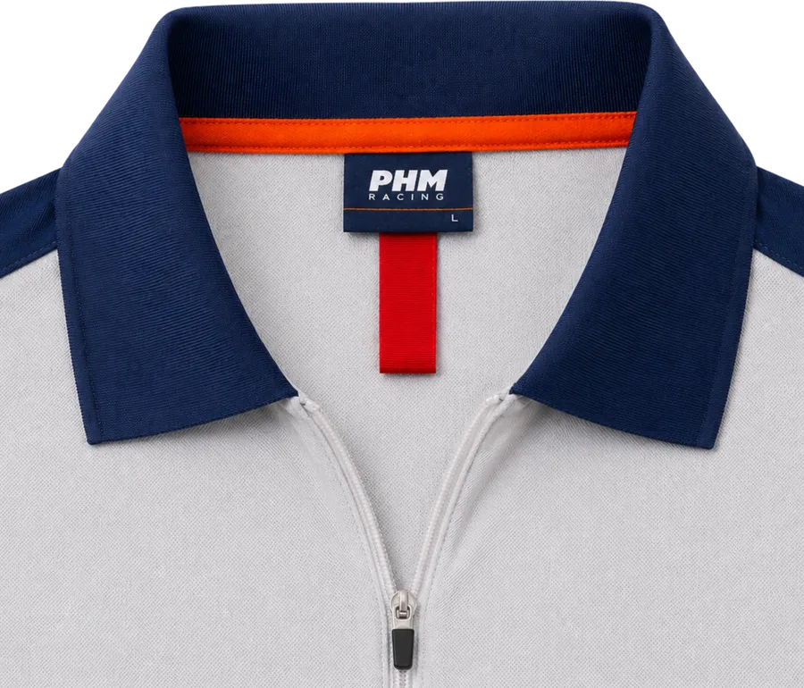 Kragenform eines CAP Polo-Shirts im Detail.