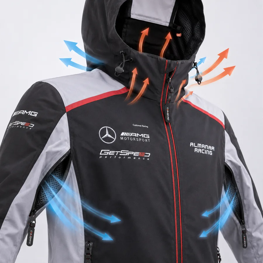 Komfort und Funktion einer CAP Teamwear Jacke.