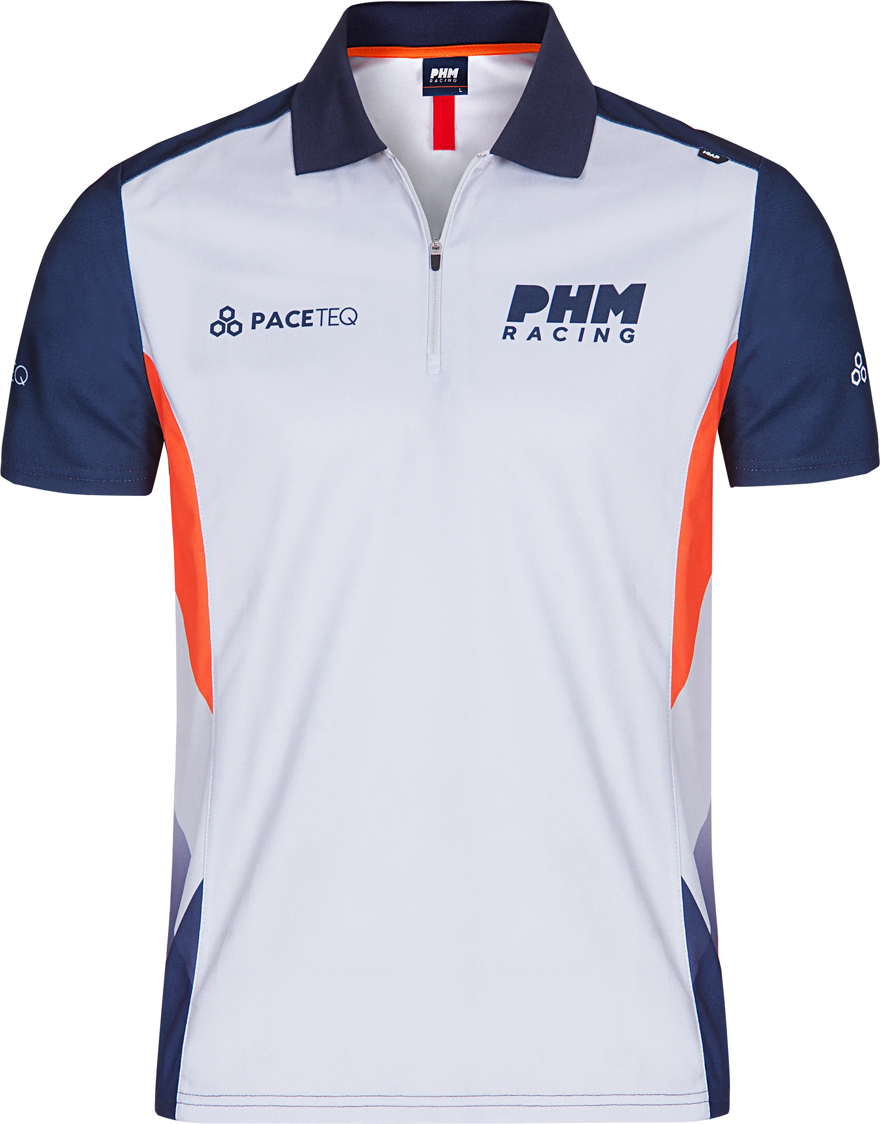 CAP Teamwear Polo-Shirt mit markierten Ausstattungsdetails.