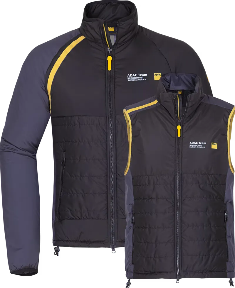 Individuell gestaltete Teamjacke.